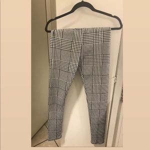 Leggings plaid